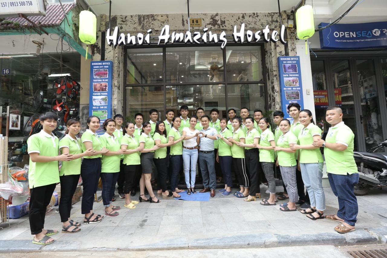 Hanoi Amazing Hostel Exteriör bild