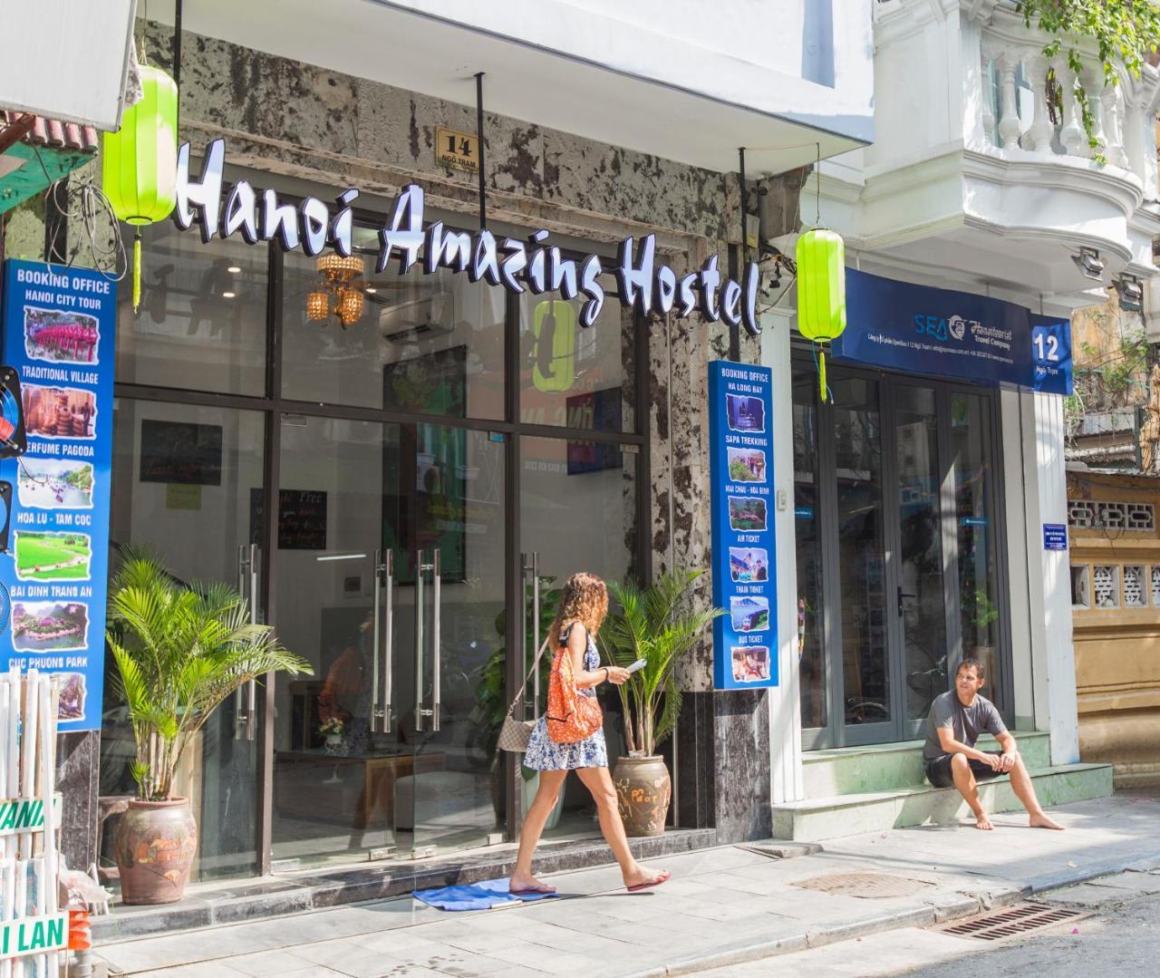 Hanoi Amazing Hostel Exteriör bild